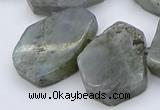 CTD333 Top drilled 15*20mm - 25*30mm freeform labradorite beads