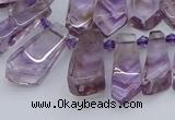 CTD3620 Top drilled 8*15mm - 16*30mm sticks natural ametrine beads