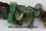 CTD605 Top drilled 10*18mm - 12*28mm nuggets agate gemstone beads