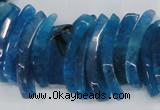 CTD722 Top drilled 12*25mm - 14*40mm wand agate gemstone beads