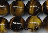 CTE1245 15.5 inches 12mm round AA grade yellow tiger eye beads