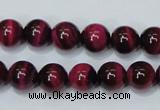 CTE137 15.5 inches 10mm round dyed tiger eye gemstone beads