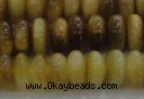 CTE1512 15.5 inches 6*10mm rondelle golden tiger eye beads