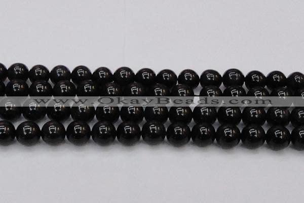 CTE1617 15.5 inches 18mm round A grade black tiger eye beads