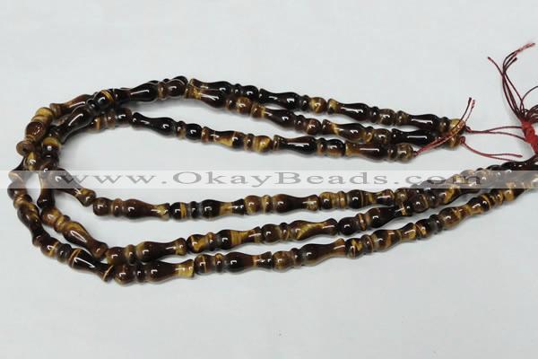 CTE169 15.5 inches 8*28mm yellow tiger eye gemstone beads