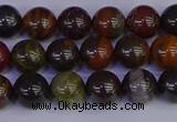 CTE1791 15.5 inches 6mm round red iron tiger beads wholesale