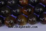 CTE1804 15.5 inches 12mm round blue iron tiger beads wholesale