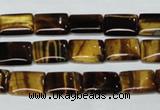 CTE189 15.5 inches 13*18mm rectangle yellow tiger eye gemstone beads