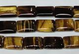 CTE190 15.5 inches 15*20mm rectangle yellow tiger eye gemstone beads