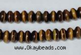 CTE193 15.5 inches 4*6mm rondelle yellow tiger eye gemstone beads