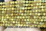 CTE2007 15.5 inches 4mm round golden tiger eye beads wholesale