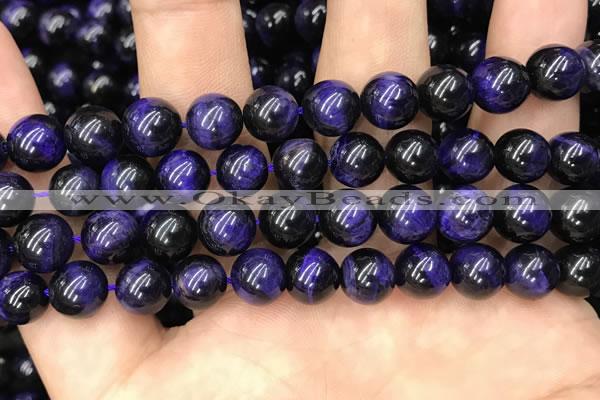 CTE2025 15.5 inches 12mm round purple tiger eye beads wholesale