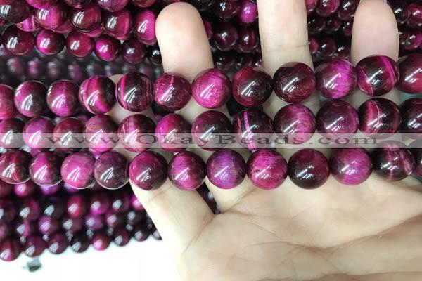 CTE2046 15.5 inches 12mm round red tiger eye beads wholesale