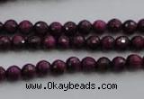 CTE471 15.5 inches 6mm faceted round red tiger eye beads wholesale