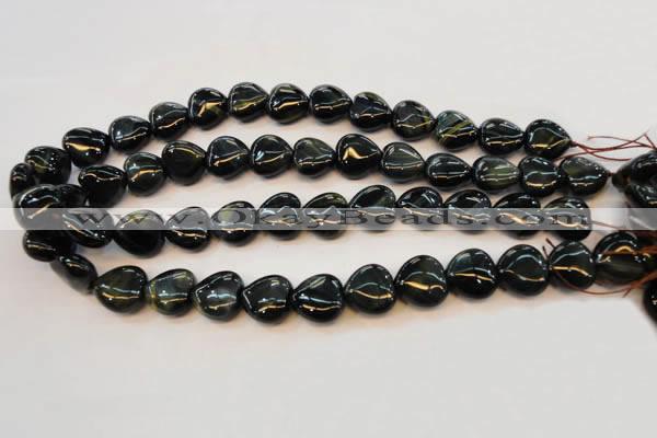 CTE650 15.5 inches 16*16mm heart blue tiger eye beads wholesale