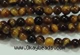 CTG01 15.5 inches 2mm round tiny tigers eye beads wholesale