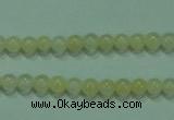 CTG05 15.5 inches 3mm round tiny yellow jade beads wholesale