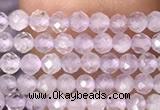 CTG1023 15.5 inches 2mm faceted round tiny lavender amethyst beads