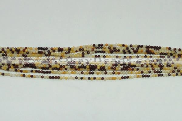 CTG108 15.5 inches 2mm round tiny mookaite gemstone beads wholesale