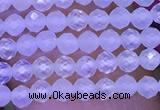 CTG1091 15.5 inches 2mm faceted round tiny quartz glass beads