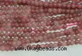 CTG110 15.5 inches 2mm round tiny rhodochrosite gemstone beads wholesale