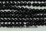 CTG113 15.5 inches 2mm round tiny blue goldstone beads wholesale