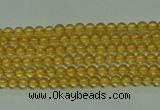 CTG116 15.5 inches 2mm round tiny citrine gemstone beads wholesale