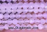 CTG1351 15.5 inches 2mm faceted round white moonstone beads