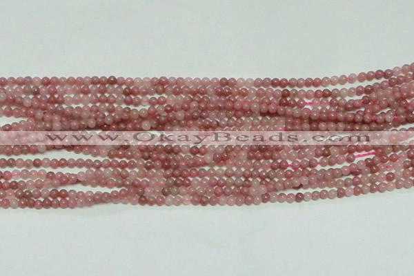 CTG140 15.5 inches 3mm round tiny rhodochrosite gemstone beads wholesale