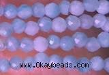 CTG1422 15.5 inches 2mm faceted round amazonite beads wholesale