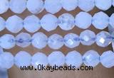 CTG1442 15.5 inches 2mm faceted round blue lace agate beads