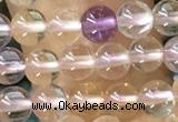 CTG1587 15.5 inches 4mm round ametrine gemstone beads wholesale