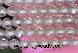 CTG1670 15.5 inches 2mm faceted round tiny peridot beads