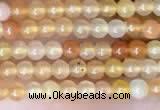 CTG2002 15 inches 2mm,3mm round red aventurine jade beads