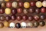 CTG2014 15 inches 2mm,3mm mookaite gemstone beads