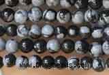 CTG2015 15 inches 2mm,3mm snowflake obsidian gemstone beads