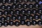 CTG2060 15 inches 2mm,3mm black agate gemstone beads