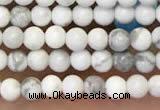 CTG2087 15 inches 2mm,3mm natural white howlite gemstone beads