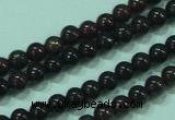 CTG22 15.5 inches 3mm round B grade tiny garnet beads wholesale