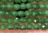 CTG2230 15 inches 2mm,3mm faceted round candy jade beads