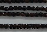 CTG426 15.5 inches 2mm faceted round tiny agate gemstone beads