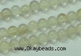 CTG43 15.5 inches 2mm round tiny white chalcedony beads wholesale