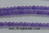 CTG433 15.5 inches 2mm round tiny dyed candy jade beads wholesale