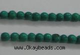 CTG442 15.5 inches 3mm round tiny natural turquoise beads wholesale