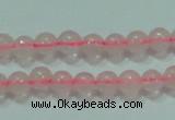 CTG49 15.5 inches 2mm round tiny rose quartz beads wholesale