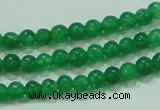 CTG61 15.5 inches 2mm round tiny dyed white jade beads wholesale