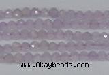 CTG621 15.5 inches 2mm faceted round lavender amethyst beads