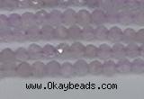 CTG622 15.5 inches 3mm faceted round lavender amethyst beads