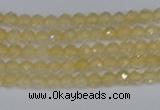 CTG623 15.5 inches 2mm faceted round citrine gemstone beads