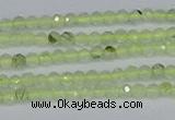 CTG631 15.5 inches 2mm faceted round prehnite gemstone beads